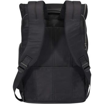 Rhine 15" Rolltop-Rucksack aus recyceltem GRS-Material 18 L Schwarz