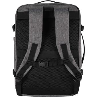 Libra 17" GRS recycled carry-on backpack 25L Heather smoke