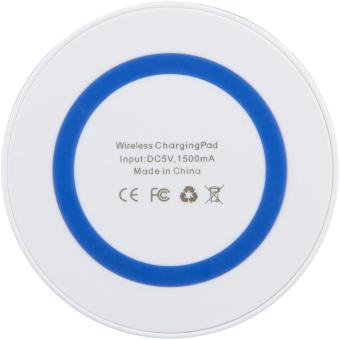 Freal kabelloses 5W Ladepad Weiß/königsblau