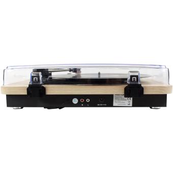 Prixton Marconi vinyl player Holz