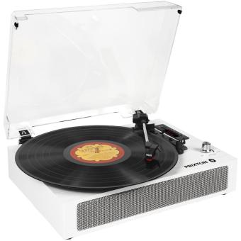 Prixton Studio Luxus Plattenspieler und Musikplayer Weiß