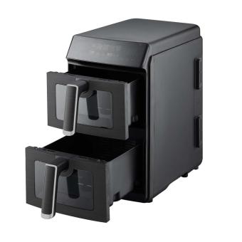Prixton Cook Organics 10L vertikale Heißluftfritteuse Schwarz