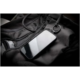 Tubyard Lanyard mit Telefonhalterung und elastischem Band Bordeaux