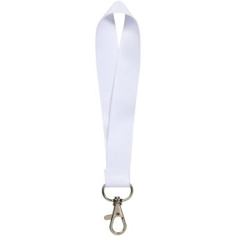 Mini Sublimation Schlüsselband, weiß Weiß | 15mm