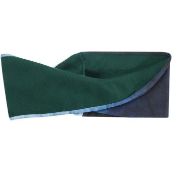 Emma Sublimation-Stirnband aus RPET mit Fleece Waldgrün