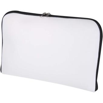 Mari 15"-16" sublimation laptop sleeve Black/white