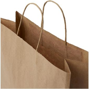 Kraft 80-90 g/m2 paper bag with twisted handles - 32 x 12 x 40 cm Nature