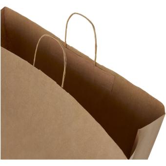 Kraft 90-100 g/m2 paper bag with twisted handles - XX large Nature