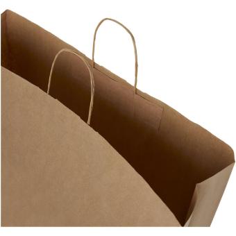 Kraft 90-100 g/m2 paper bag with twisted handles - 49.5 x 14 x 44 cm Nature