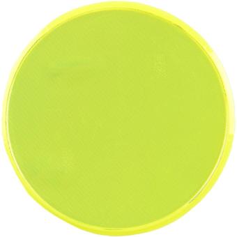 RFX™ S-09 Reflektierender, kleiner PVC-Aufkleber Neongelb