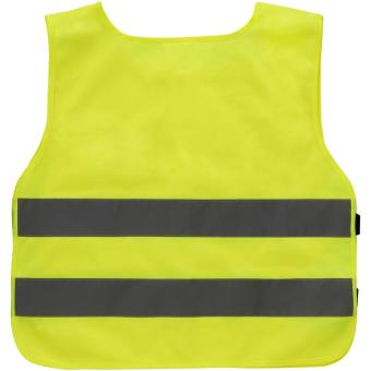 Reflective unisex safety vest, neon yellow Neon yellow | 3XS