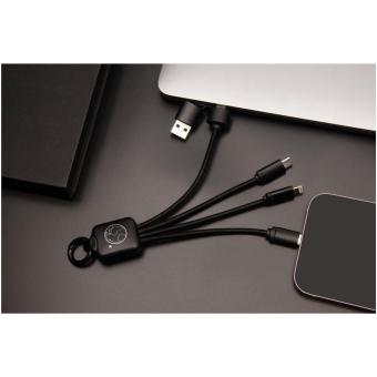 SCX.design C13 20W 5-in-1 charging cable Black