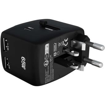 SCX.design T19 Universeller Reiseadapter 65W Schwarz