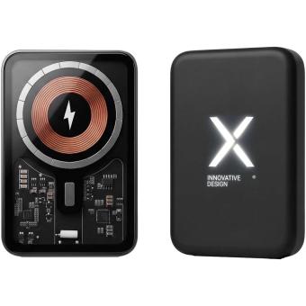 SCX.design P42 MagLED 10.000 mAh magnetic power bank Black