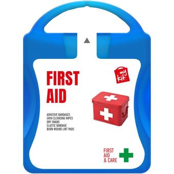 mykit, first aid, kit Blau