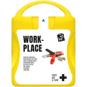 mykit, first aid, kit, office, work Gelb