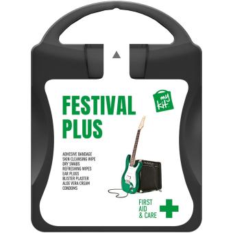 mykit, first aid, kit, festival, party Schwarz