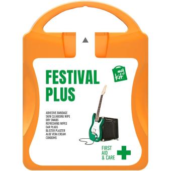 mykit, first aid, kit, festival, party Orange