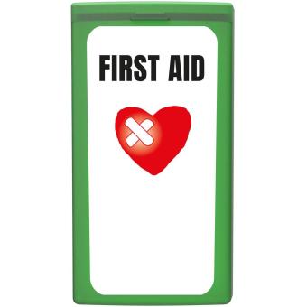 mykit, first aid, kit Grün