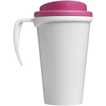 Brite-Americano® grande 350 ml insulated mug Pink/white