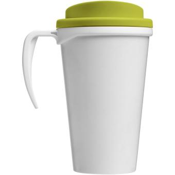 Brite-Americano® grande 350 ml insulated mug, white White, softgreen