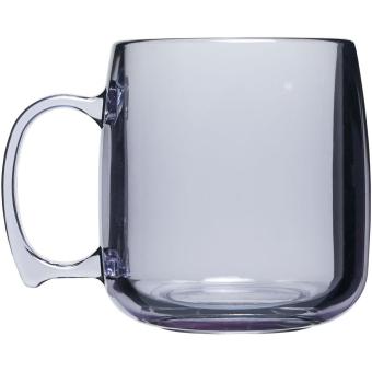 Classic 300 ml plastic mug Transparent
