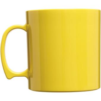 Standard 300 ml plastic mug Yellow