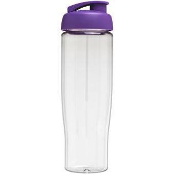 H2O Active® Tempo 700 ml flip lid sport bottle Transparent lila
