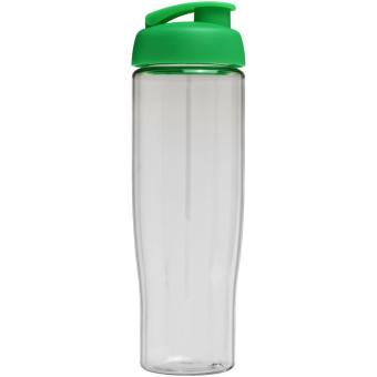 H2O Active® Tempo 700 ml Sportflasche mit Klappdeckel Transparent grün