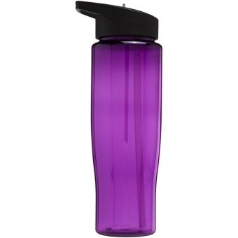 H2O Active® Tempo 700 ml Sportflasche mit Ausgussdeckel Schwarz/magenta