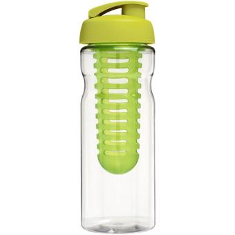 H2O Active® Base 650 ml Sportflasche mit Klappdeckel und Infusor Limone