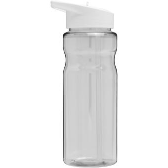 H2O Active® Base 650 ml spout lid sport bottle Transparent white