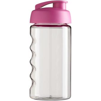 H2O Active® Bop 500 ml flip lid sport bottle, pink Pink,transparent