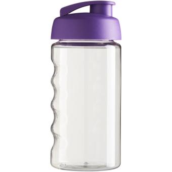 H2O Active® Bop 500 ml Sportflasche mit Klappdeckel Transparent lila