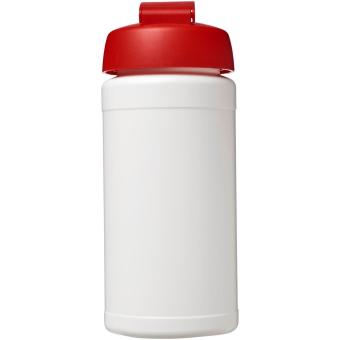 Baseline® Plus 500 ml flip lid sport bottle White/red