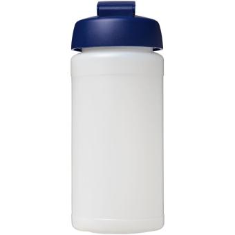 Baseline® Plus 500 ml flip lid sport bottle Transparent blue