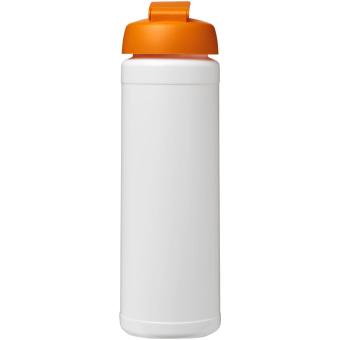 Baseline® Plus 750 ml Flasche mit Klappdeckel Weiß/orange