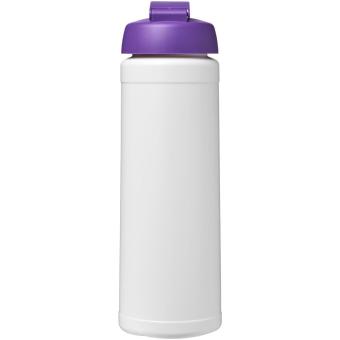 Baseline® Plus 750 ml flip lid sport bottle White/purple