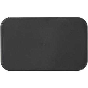 MIYO Renew 700+700 ml Doppel-Lunchbox, Granitfarben Granitfarben, Schwarz