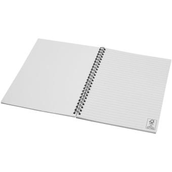 Desk-Mate® A5 farbiges Notizbuch mit Spiralbindung Dunkelblau