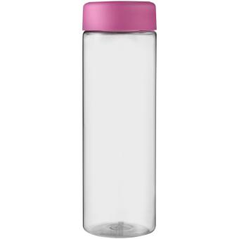 H2O Active® Vibe 850 ml screw cap water bottle, pink Pink,transparent