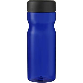 H2O Active® Eco Base 650 ml Sportflasche mit Drehdeckel, blau Blau,schwarz