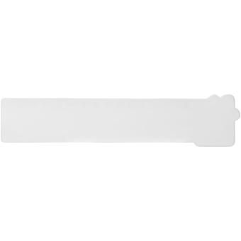 Tait 15 cm house-shaped recycled plastic ruler White