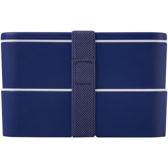 MIYO double layer lunch box Blue