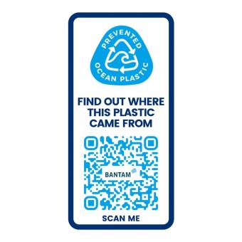 H2O Active® Eco Treble 750 ml flip lid sport bottle, blue Blue,coal