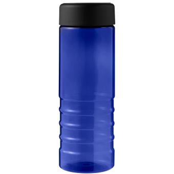 H2O Active® Eco Treble 750 ml screw cap water bottle, blue Blue,black