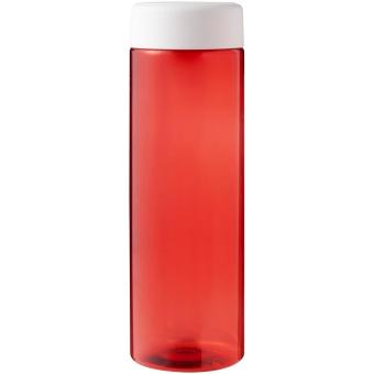 H2O Active® Eco Vibe 850 ml Wasserflasche mit Drehdeckel Rot/weiß