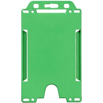 Pierre plastic card holder Green