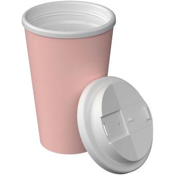 Americano® Infiniti 350 ml Isolierbecher mit auslaufsicherem Deckel Rosa