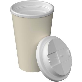 Americano® Infiniti 350 ml insulated tumbler with spill-proof lid Sandstone